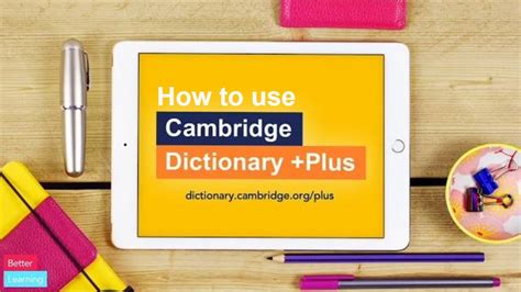 cambridge english translator.